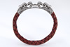jewelry made of steel or leather